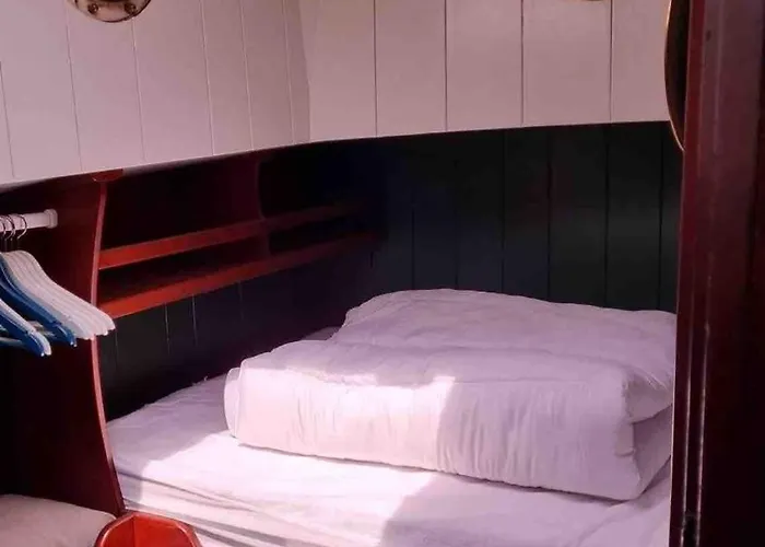 Botel Peniche Dans Le Bassin A Flot Du Vieux Port